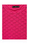 Openwork Short-Sleeved Sweater - 4