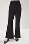 Black Button Detailed Vest-Pants Woven Bottom-Top Suit Tctss25Us00023 - 3