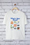 Ekru %100 Kalın Pamuklu Oversize/Geniş Kalıp Baskılı Örme T-Shirt TWOSS25TS00166 - 5