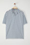Ekru Regular Polo Yaka Düz Örme Polo Yaka T-shirt TMNSS25PO00004 - 3