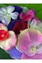 Colorful Flowers Flower Garden Armature Thread Applique 16X13 cm - 5