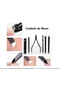 36 Pieces Professional Barber Hand, Foot, Face and Eyebrow Care Manicure-Pedicure Kit with Bag - 6