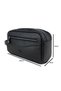 Unisex Black, Daily, Cosmetic, Travel, Handbag Portfolio Bag Hand Bag - 6