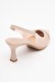 Moore Skin Transparent Open Back Pointed Toe Women's Heeled Shoes - 4