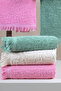 100% Cotton 3-Piece Fringed Towel - Bridal Towel Set | High Absorbency & Luxury Comfort - 6