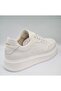 5491 Light Bone Color Genuine Leather Rubber Laced Eva Sole Men's Daily Casual Shoes - 4