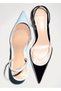 Vinyl Panel Heel Shoe - 4