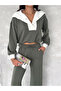 Shawl Collar Soft Texture Modal Fabric Tracksuit Set - 2