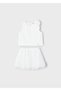 Flower Detailed Girl's Skirt Suit_Mnvs3966 - 4