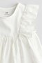 Frill-trimmed bodysuit dress - 2