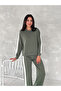 Women's Side Stripe Modal Tracksuit Set - 5