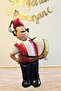 Ramadan Drummer Foil Balloon Ramadan Ornament Balloon Ramadan Ornament 120cm