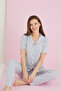 Bamboo Buttoned Pajama Set