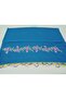 Handmade Embroidery Embroidered Needle Embroidered Prayer Cover Dowry Holder Mevlit Hijab Crepe Fabric 145X75 cm - 3
