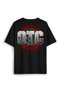 Oversize T-Shirt Otc Roman Reigns Wwe Fight Gym Fight Sports Printed Black Unisex T-Shirt - 2