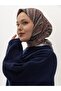 وشاح نسائي من القطن بنقشة ملونة ناعمة