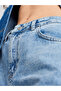 71792 100% Cotton Snow Wash Wide Leg Denim Trousers - 4
