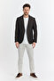 Serardo Men's Coffee Half Lined Spring-Summer Sports Blazer Jacket with Flap Pockets - 2