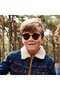 Kids fashion Polarised Sunglasses Brown Lens - LCK102C02 - 7
