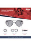 Kids fashion Polarised Sunglasses Silver Mirror Lens -  LCK117C02 - 7