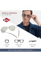 Unisex  Sunglasses  Mirror Lens - LC3048C01 - 6