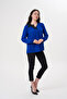 Women's Plus Size Collar Guipure and Stone Embroidered Blouse B0056 - 2