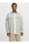 JPRCCRAYMOND SPRING SOLID OVERSHIRT SN أكوا جراي - 2