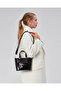 Black Patent Leather Medium Size Women's Shoulder & Crossbody Bag – Stylish, Vegan & Everyday Use