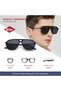 Vintage Square Sunglasses for Men Classic Retro Designer Style -LC1001C03 - 6
