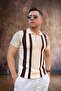 Men's Knitwear T-Shirt Polo Neck Slim Fit - 2
