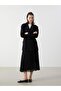 Women's Pleated Skirt with Elastic Waist