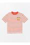 Crew Neck Striped Short Sleeve Boys' T-Shirt