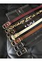 7-Piece Rectangular Buckle Women's Trouser Belt, Coat Belt, Shirt Belt, Dress Belt - 3