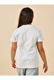 Slogan Print Round Neck T-Shirt - 5