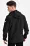 Mood Street Printed Water Repellent Slim Fit Men's Raincoat Coat - 2