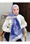 شال لينا بنمط مكناس
