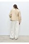 Cotton Jacket with Contrast Collar - 4