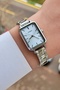 Women's Wristwatch with Dial Blue Cord Gray Color Guaranteed - 2