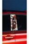 Car Door Covering Foil - Red Beach, Denk Tern (Right-Left) (2 Pieces) 22X50Cm