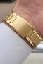 Men's Wristwatch with Dial Black Cord Yellow Color Guaranteed - 4
