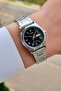 Women's Wristwatch with Dial Black Crown Gray Color Guarantee - 3