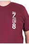 Men's Large Size Crew Neck T-Shirt Stand up 25158 Murdum - 2