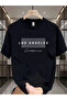 Unisex Large Size Printed Oversize 100% Cotton T-Shirt
