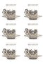 Tea Set Glass Tea Presentation Set Arab Moroccan Turkish Tea Cup Set Traditional Turkish 6-Piece - 2