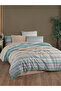 Ranforce Yetta 100% Cotton Single Duvet Cover Set |   Ranforce Series - 3