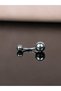 Titanyum Basic Taşsız 5/8m Toplu Göbek Belly Piercingi - 5