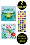 Emoji Sticker Gift - Preschool Illustrated Books - Küçük Kurbağa - Küçük Tırtıl