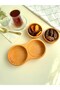 Wooden Snack Bowl Presentation Set of 3 - 3