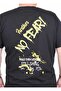 Men's Plus Size Crew Neck T-Shirt No Fear 25143 Black - 4