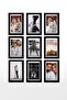 9 قطع إطار 21x30 - إطار أسود - إطار A4 - إطار الدبلوم - إطار صور متعدد MDF - 5